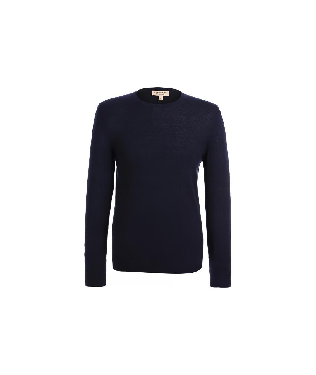 BURBERRY Темно-синий джемпер / свитер, фото 1