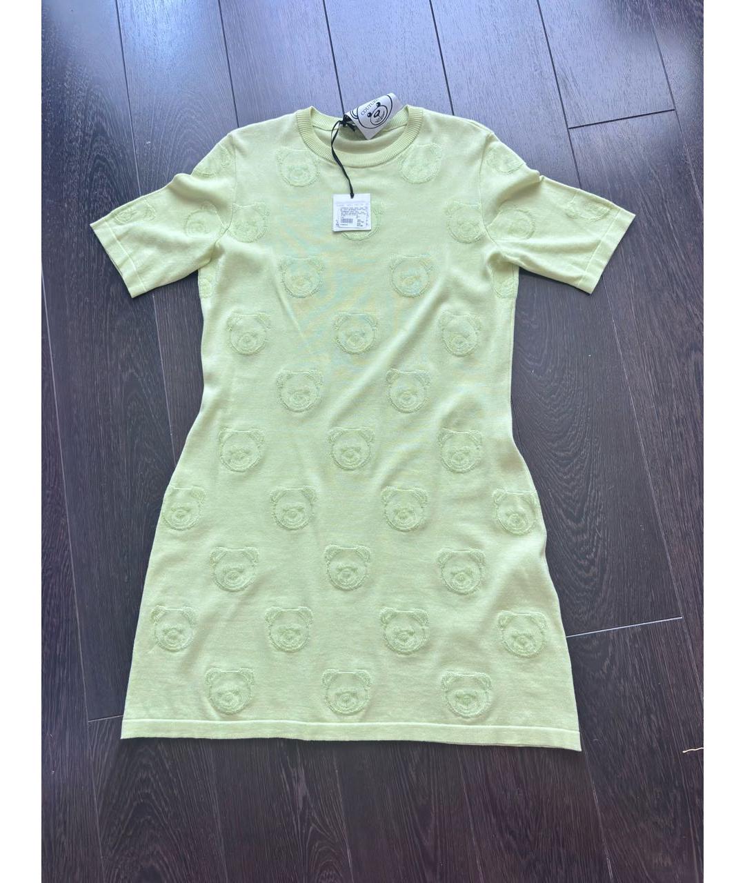 BOUTIQUE MOSCHINO Салатовыое платье, фото 7