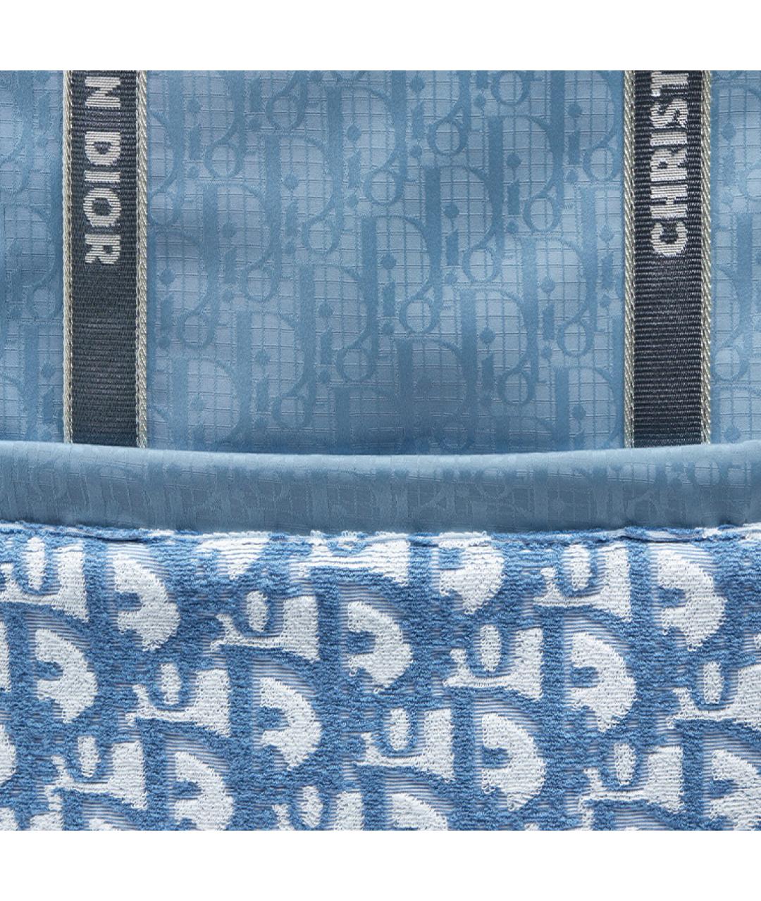 CHRISTIAN DIOR Голубая сумка на плечо, фото 7