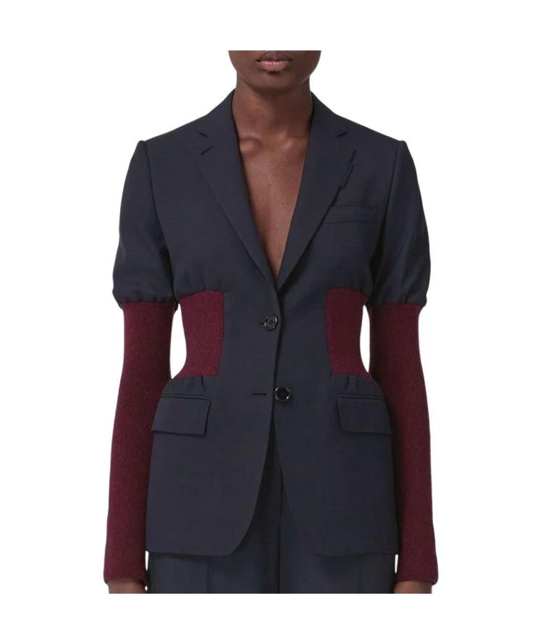 BURBERRY Черный жакет/пиджак, фото 3