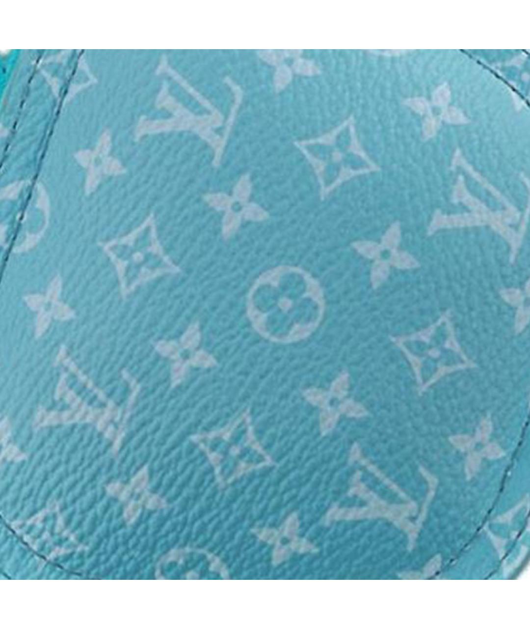 LOUIS VUITTON Синий брелок, фото 4