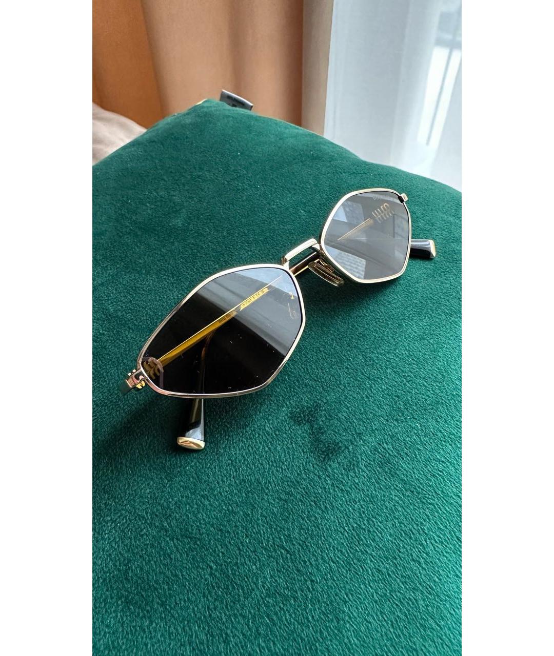 MIU MIU Коричневые солнцезащитные очки, фото 2