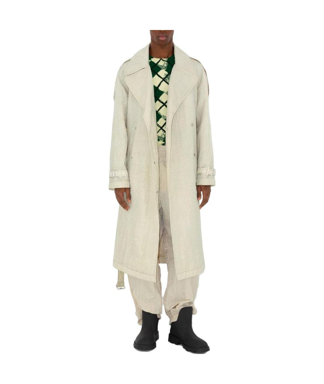 BURBERRY Зеленый джемпер / свитер, фото 3