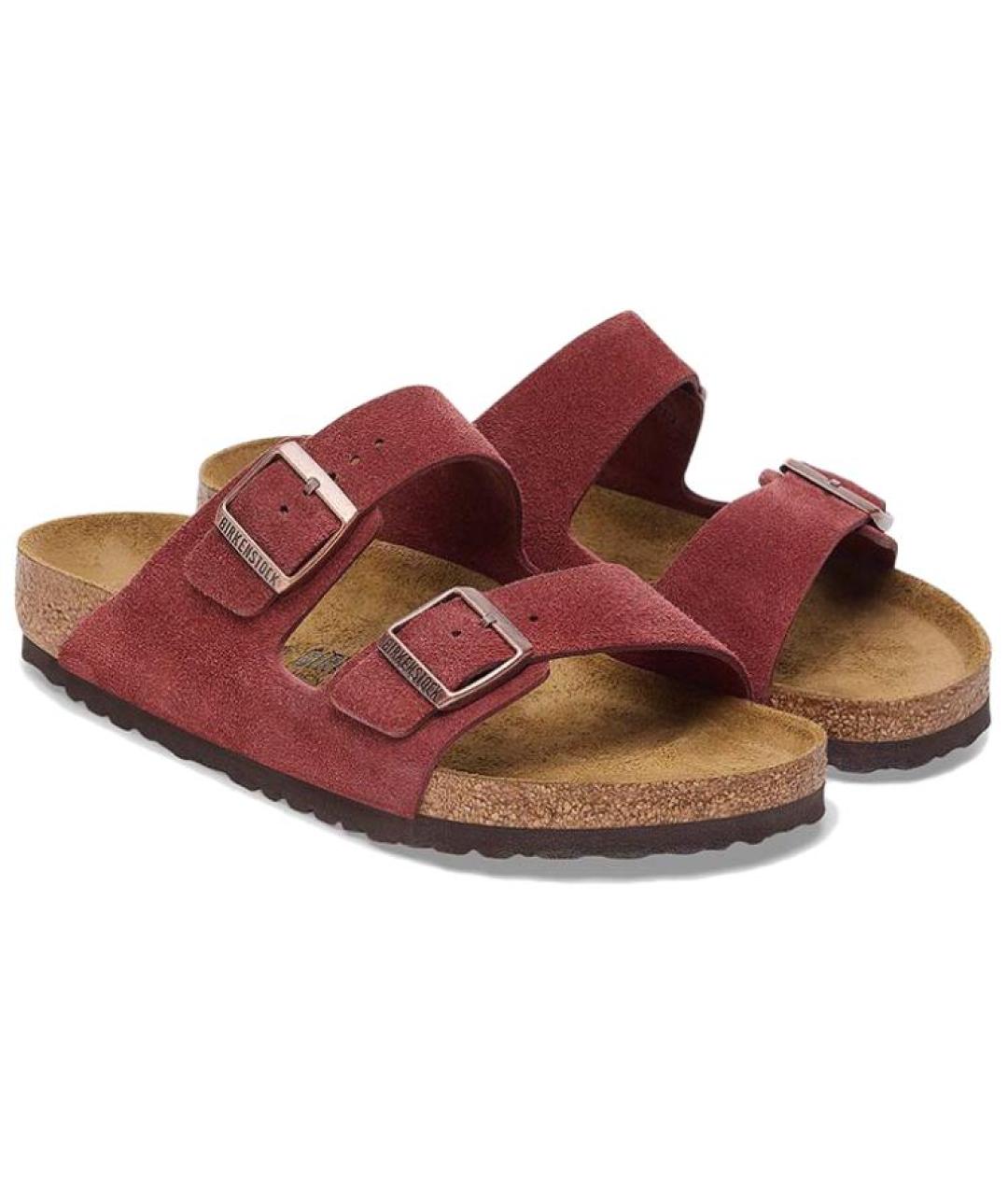 BIRKENSTOCK Красные сандалии, фото 4