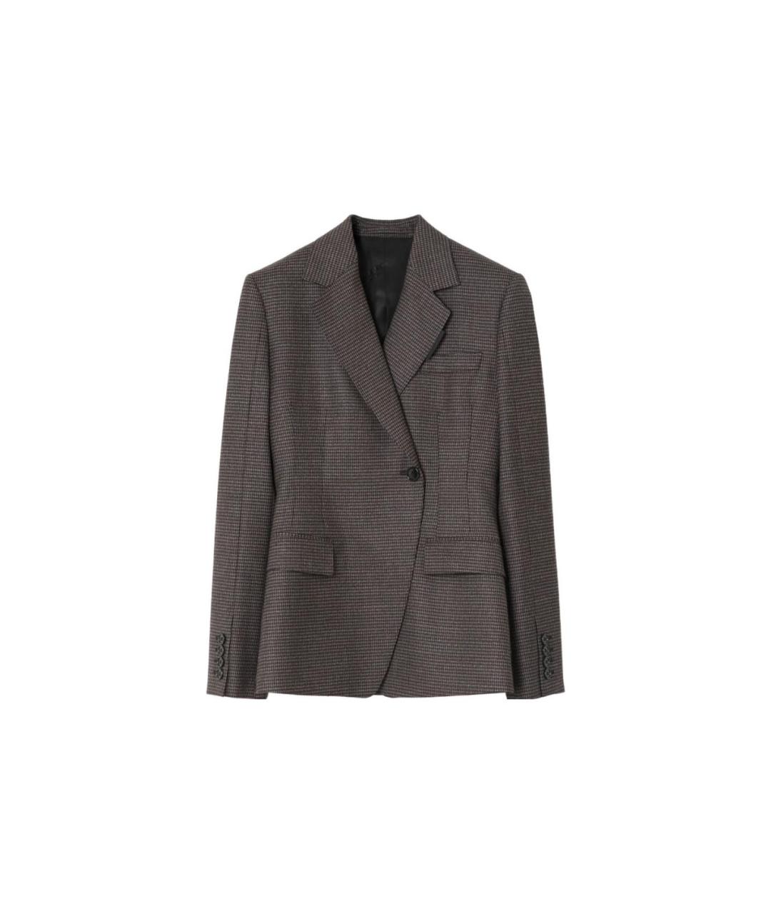 BURBERRY Коричневый жакет/пиджак, фото 1