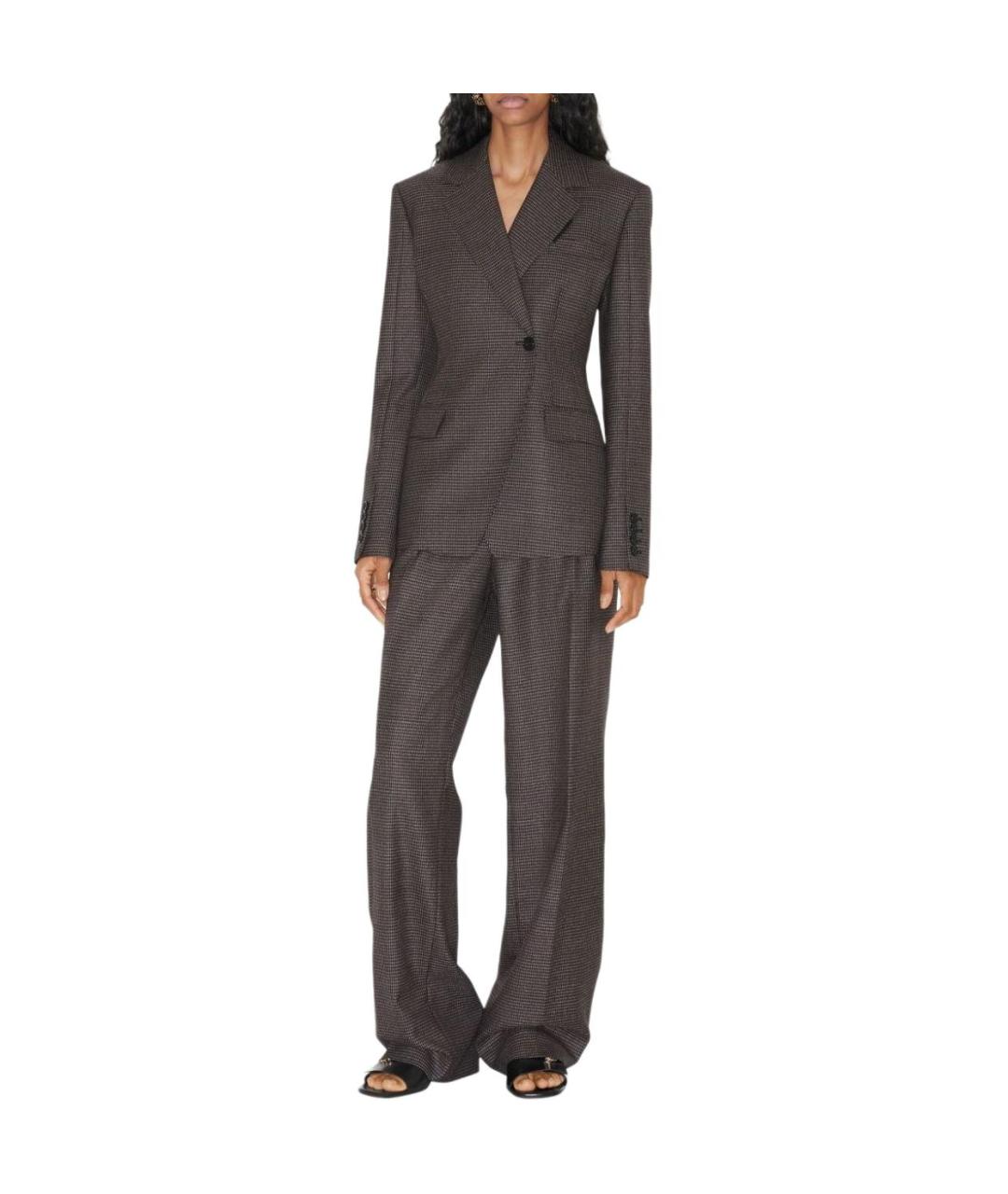 BURBERRY Коричневый жакет/пиджак, фото 2