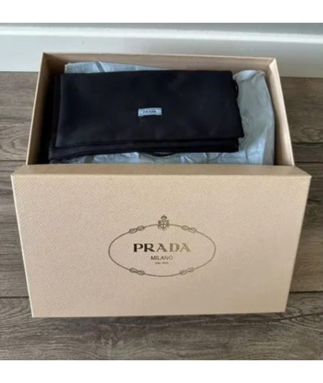 PRADA Бордовые замшевые лоферы, фото 7