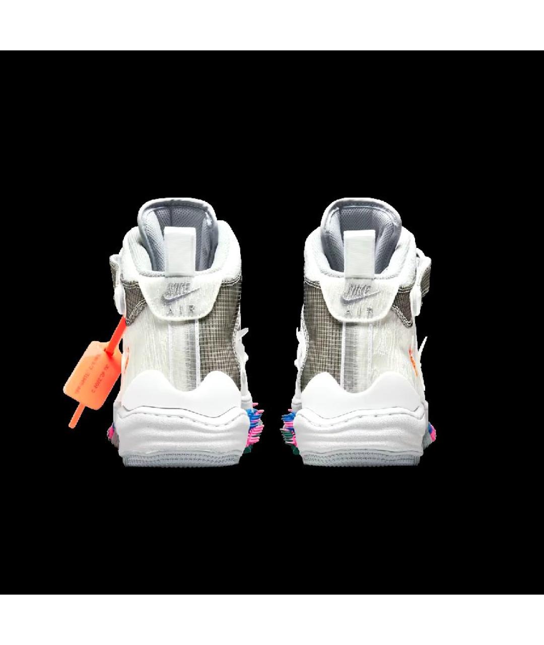 NIKE X OFF-WHITE Белые текстильные кроссовки, фото 4