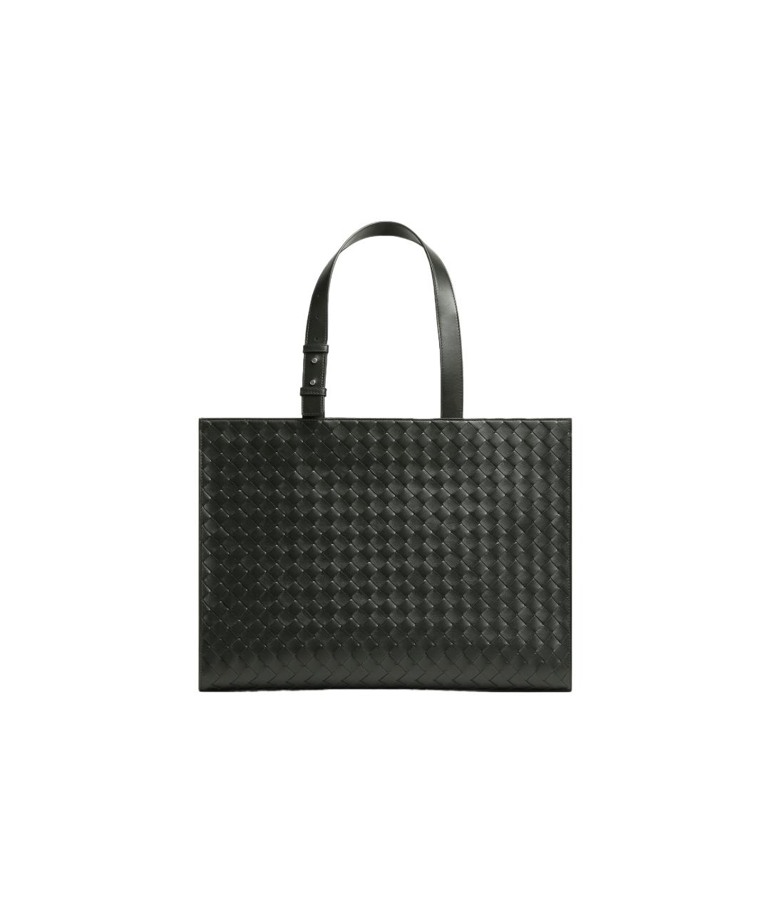 BOTTEGA VENETA Черная сумка тоут, фото 1