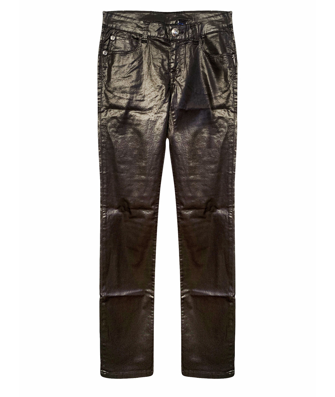 FAITH CONNEXION Черные хлопко-эластановые прямые джинсы, фото 1