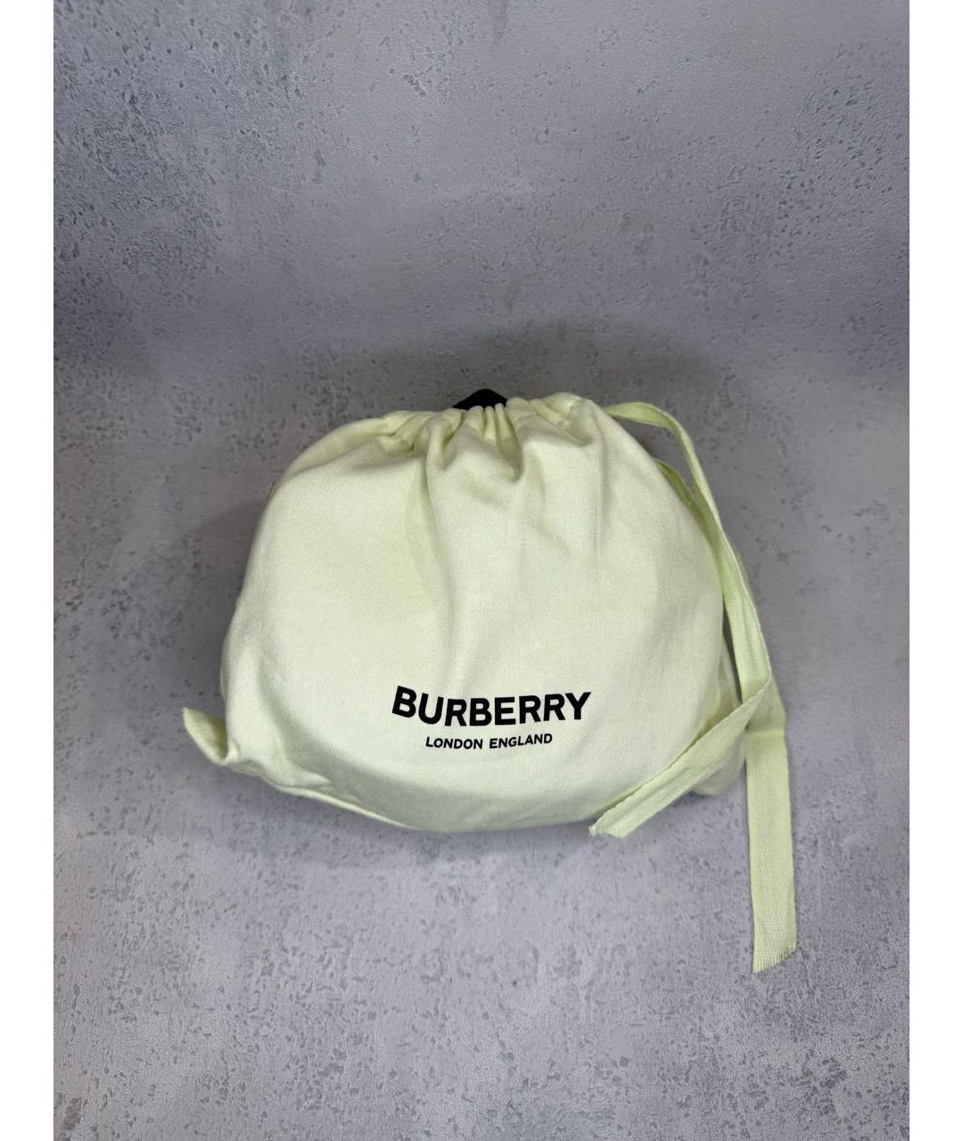 BURBERRY Антрацитовая поясная сумка, фото 6