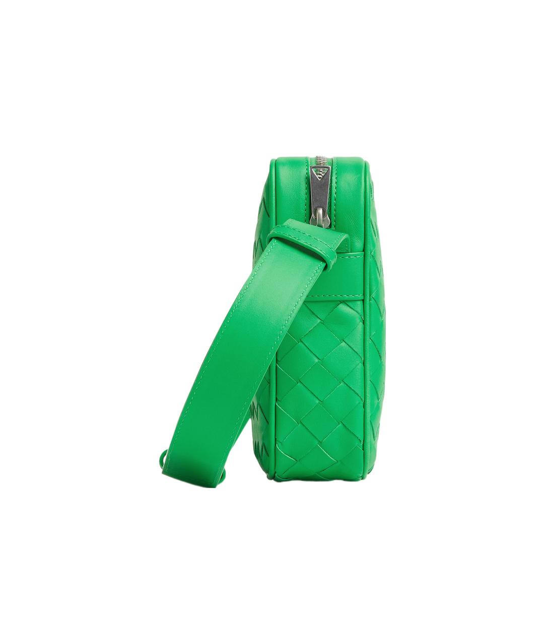 BOTTEGA VENETA Зеленая сумка на плечо, фото 2