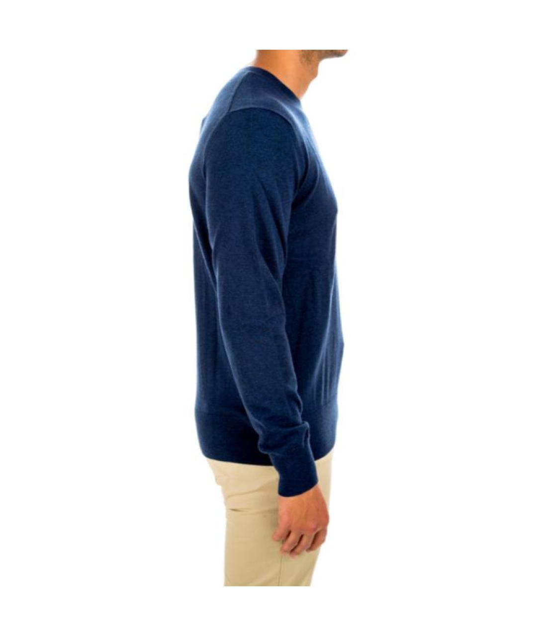 BURBERRY Синий джемпер / свитер, фото 5