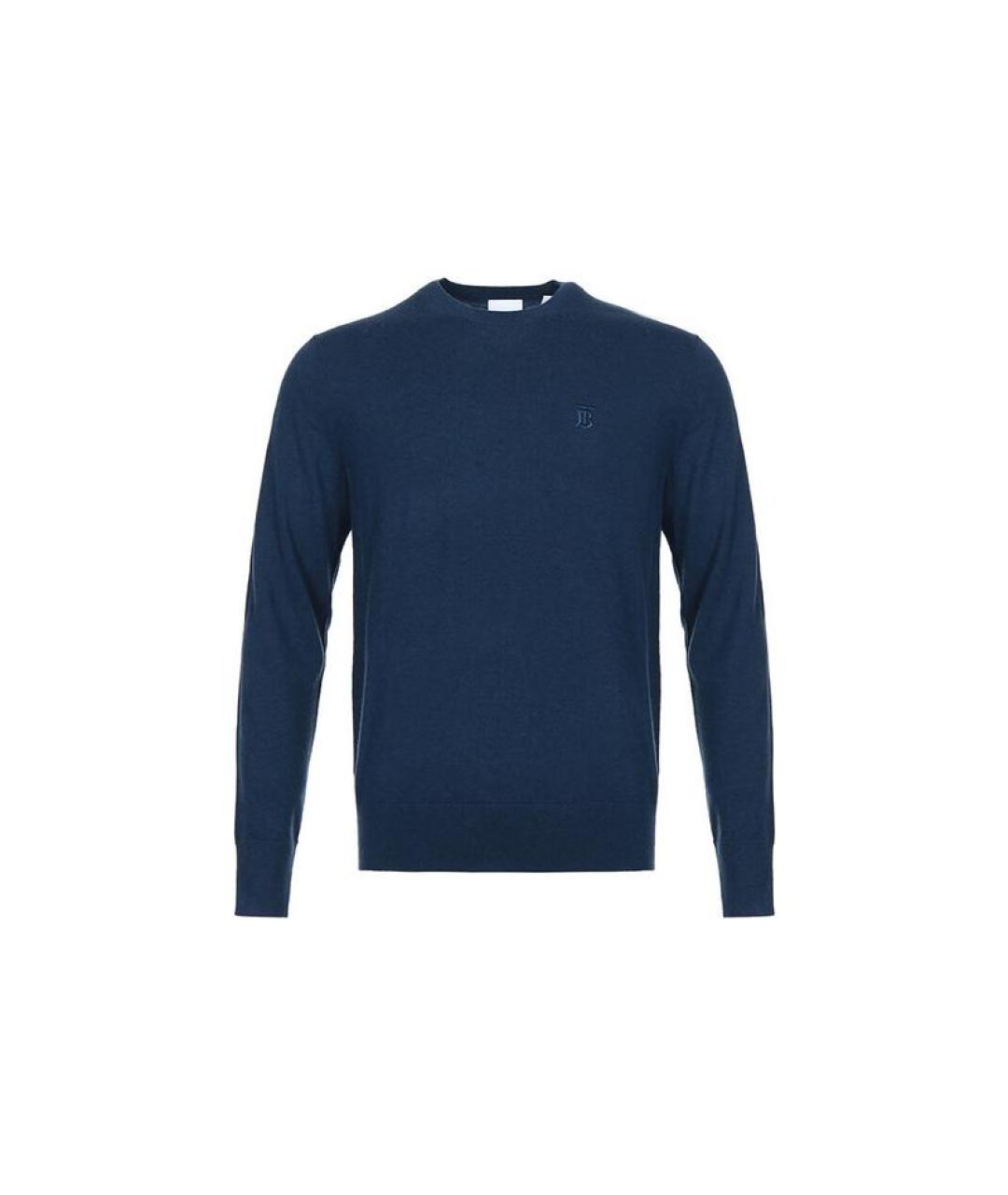 BURBERRY Синий джемпер / свитер, фото 1
