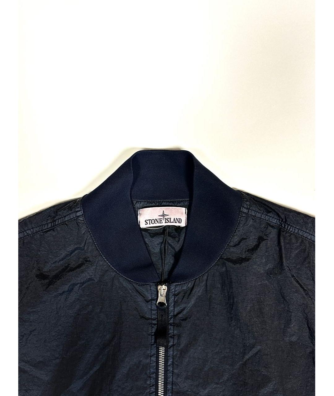 STONE ISLAND Черная полиамидовая куртка, фото 3