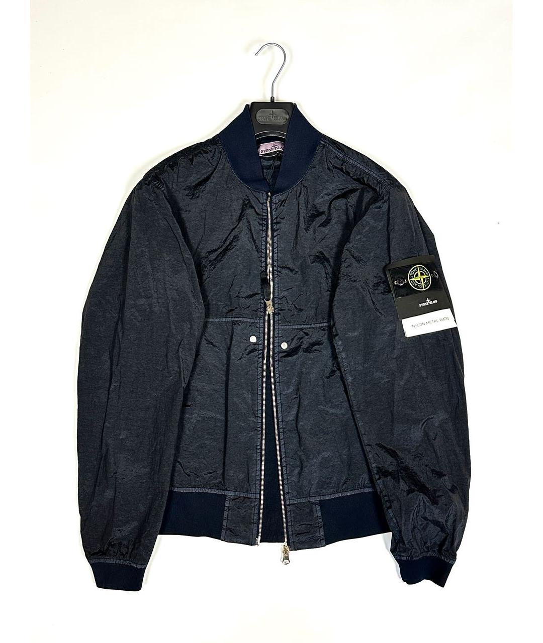 STONE ISLAND Черная полиамидовая куртка, фото 5