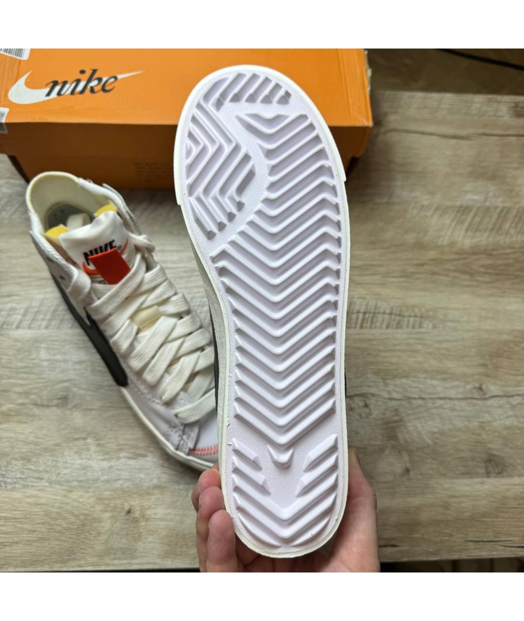 NIKE Белые низкие кроссовки / кеды, фото 8