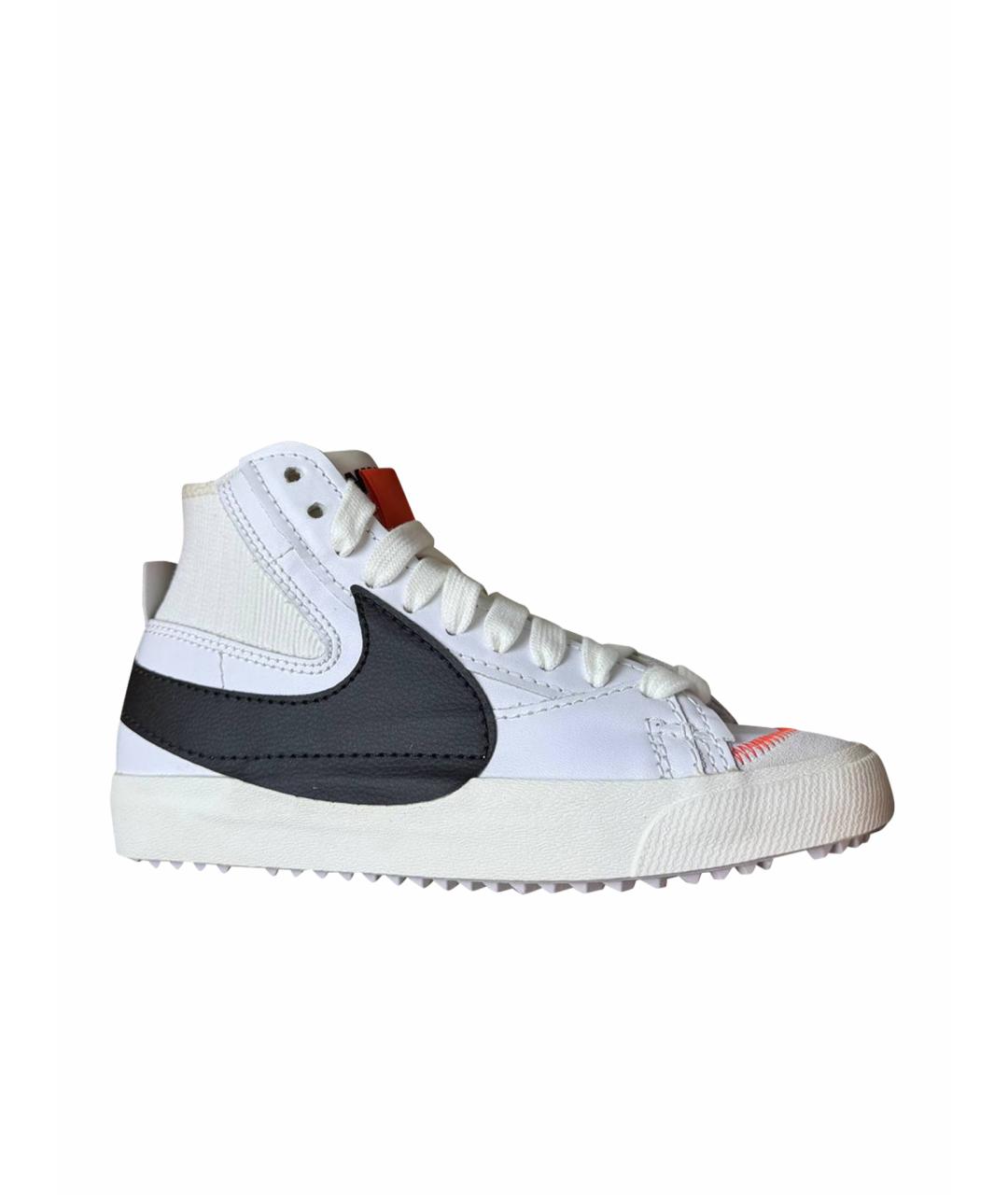 NIKE Белые низкие кроссовки / кеды, фото 1