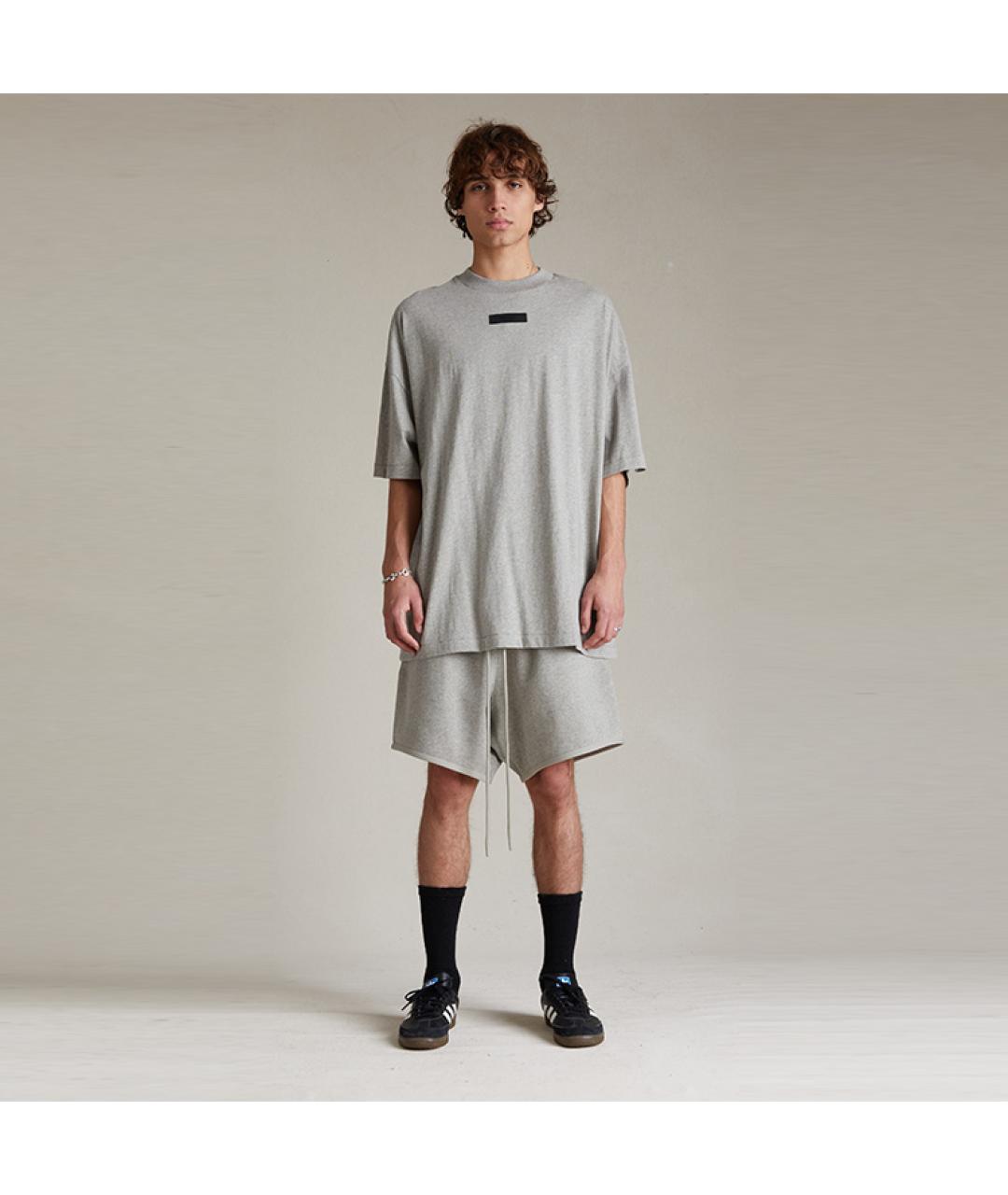 FEAR OF GOD ESSENTIALS Серые шорты, фото 5