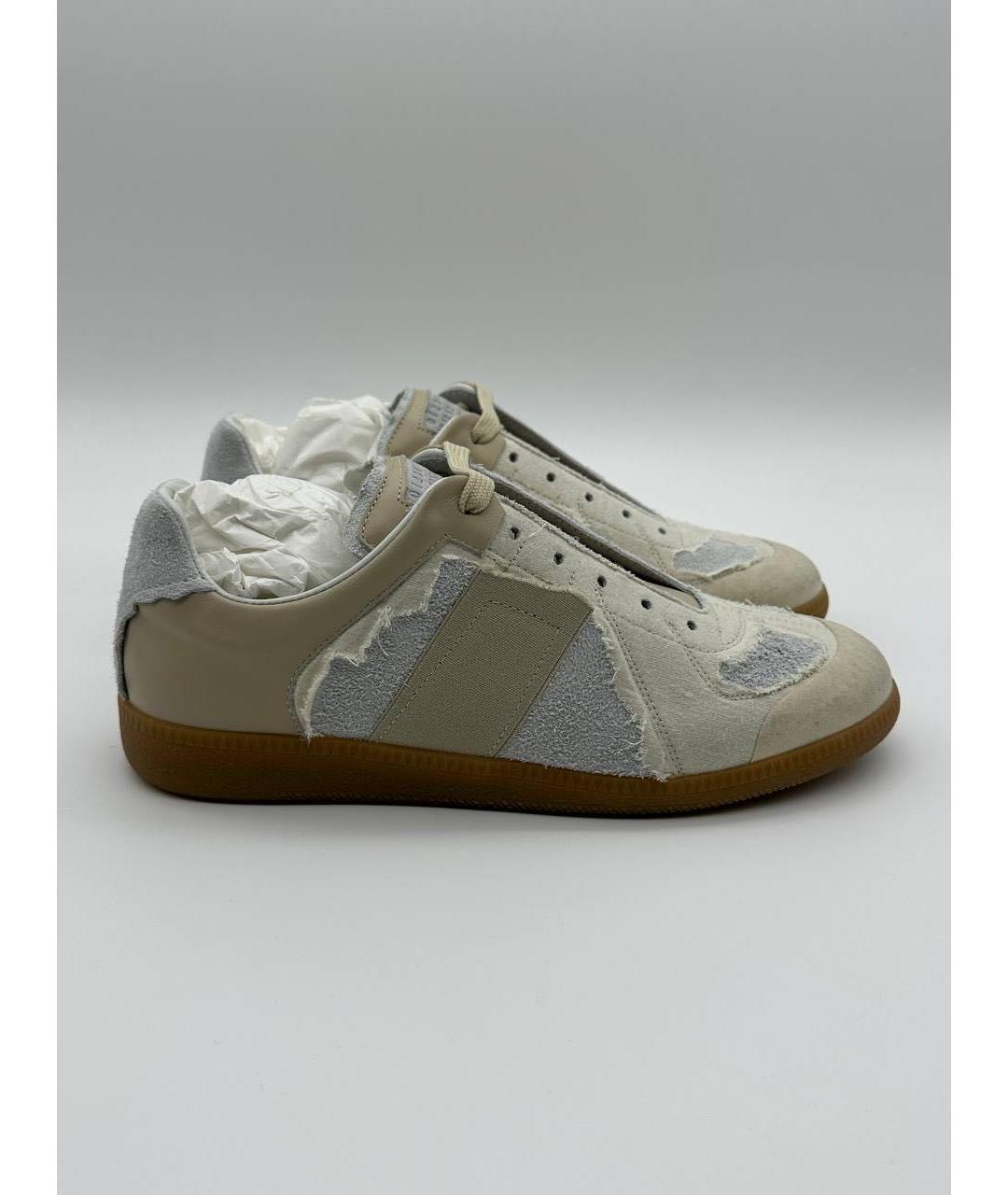 MAISON MARGIELA Мульти низкие кроссовки / кеды, фото 5