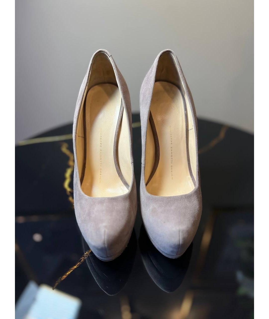 GIUSEPPE ZANOTTI DESIGN Серые туфли, фото 2