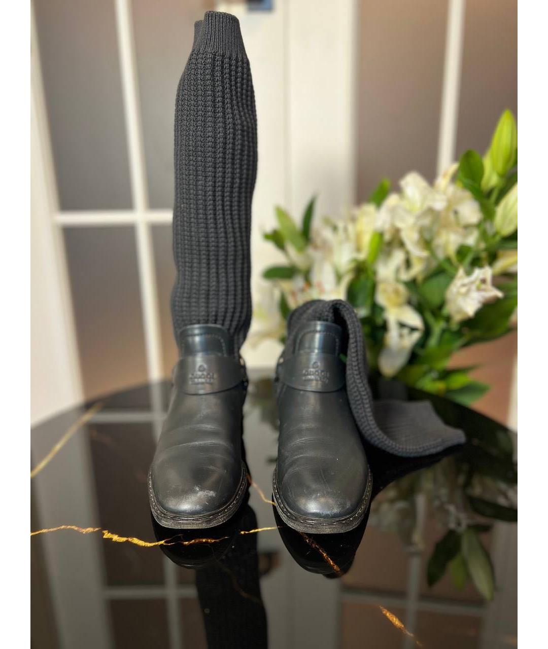 GUCCI Черные ботинки, фото 2