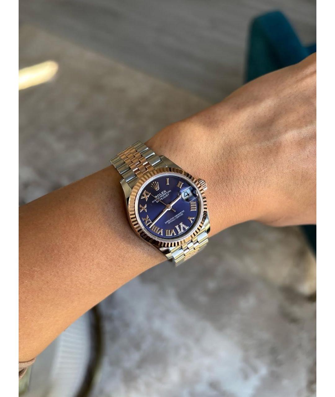 ROLEX Часы из розового золота, фото 7
