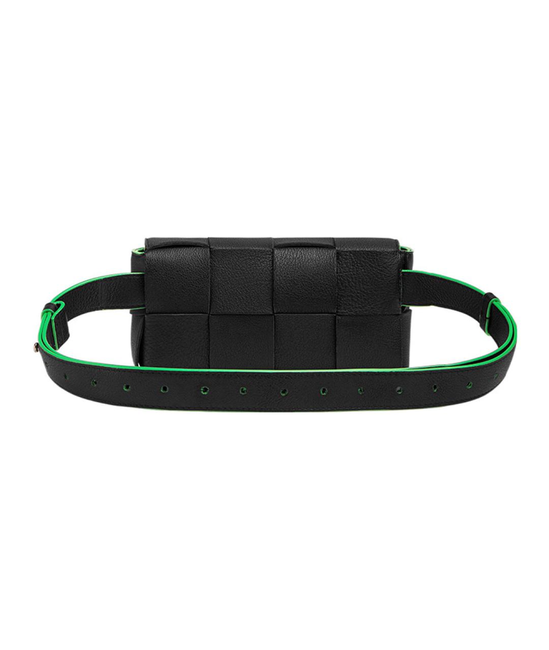 BOTTEGA VENETA Черная сумка на плечо, фото 3