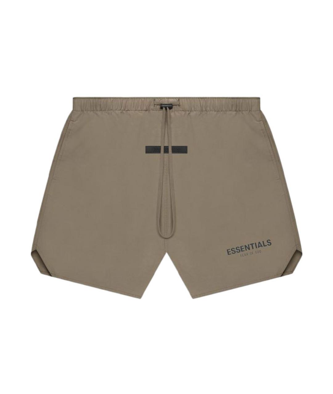 FEAR OF GOD ESSENTIALS Бежевые шорты, фото 1