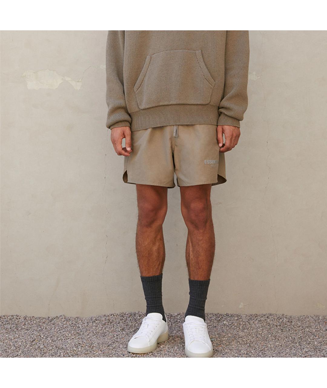 FEAR OF GOD ESSENTIALS Бежевые шорты, фото 6