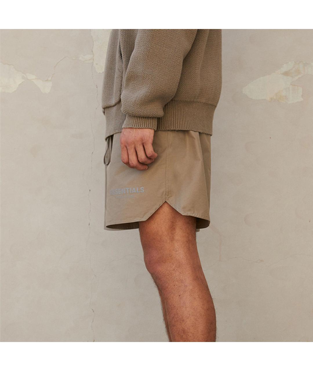 FEAR OF GOD ESSENTIALS Бежевые шорты, фото 5