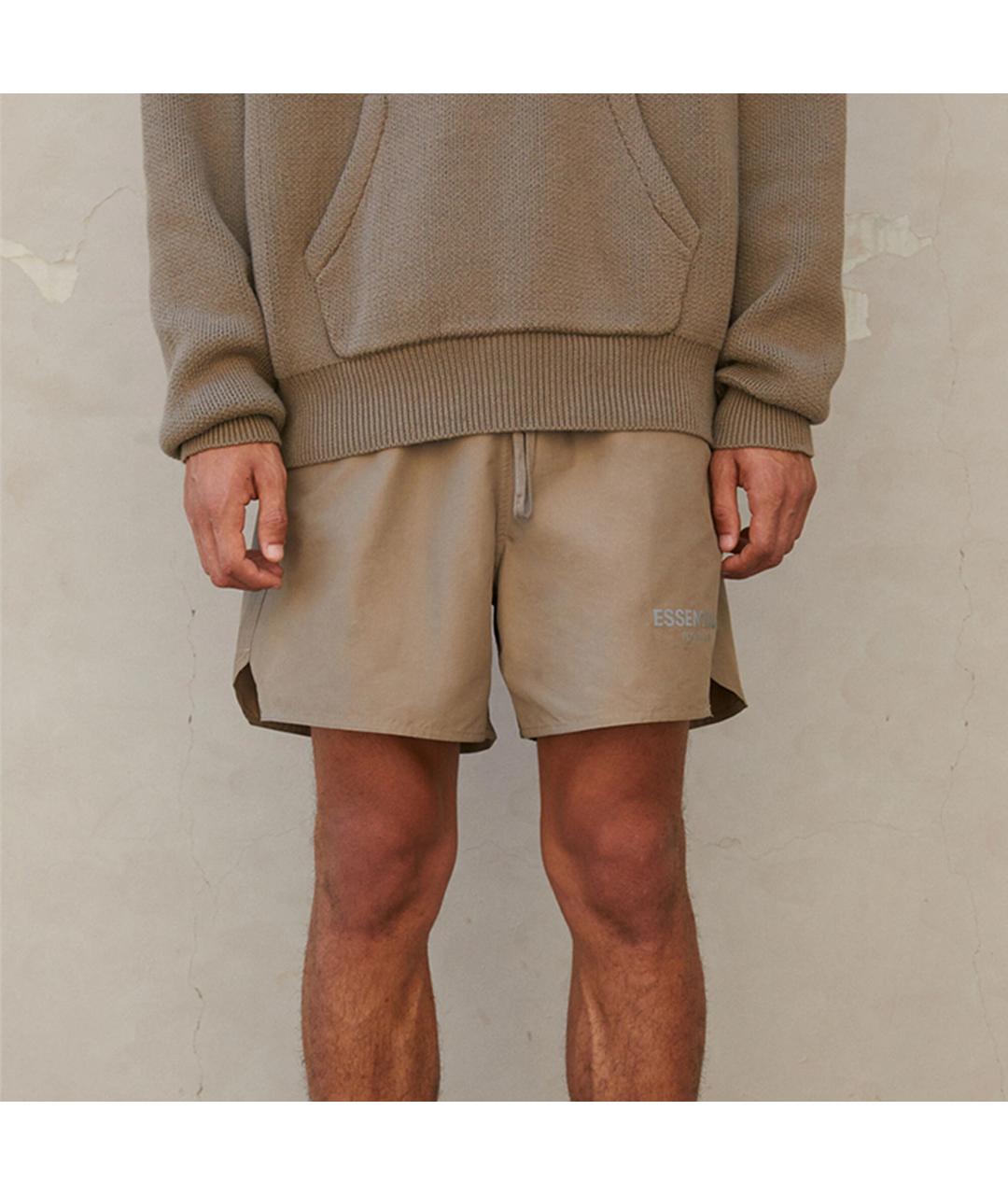 FEAR OF GOD ESSENTIALS Бежевые шорты, фото 3