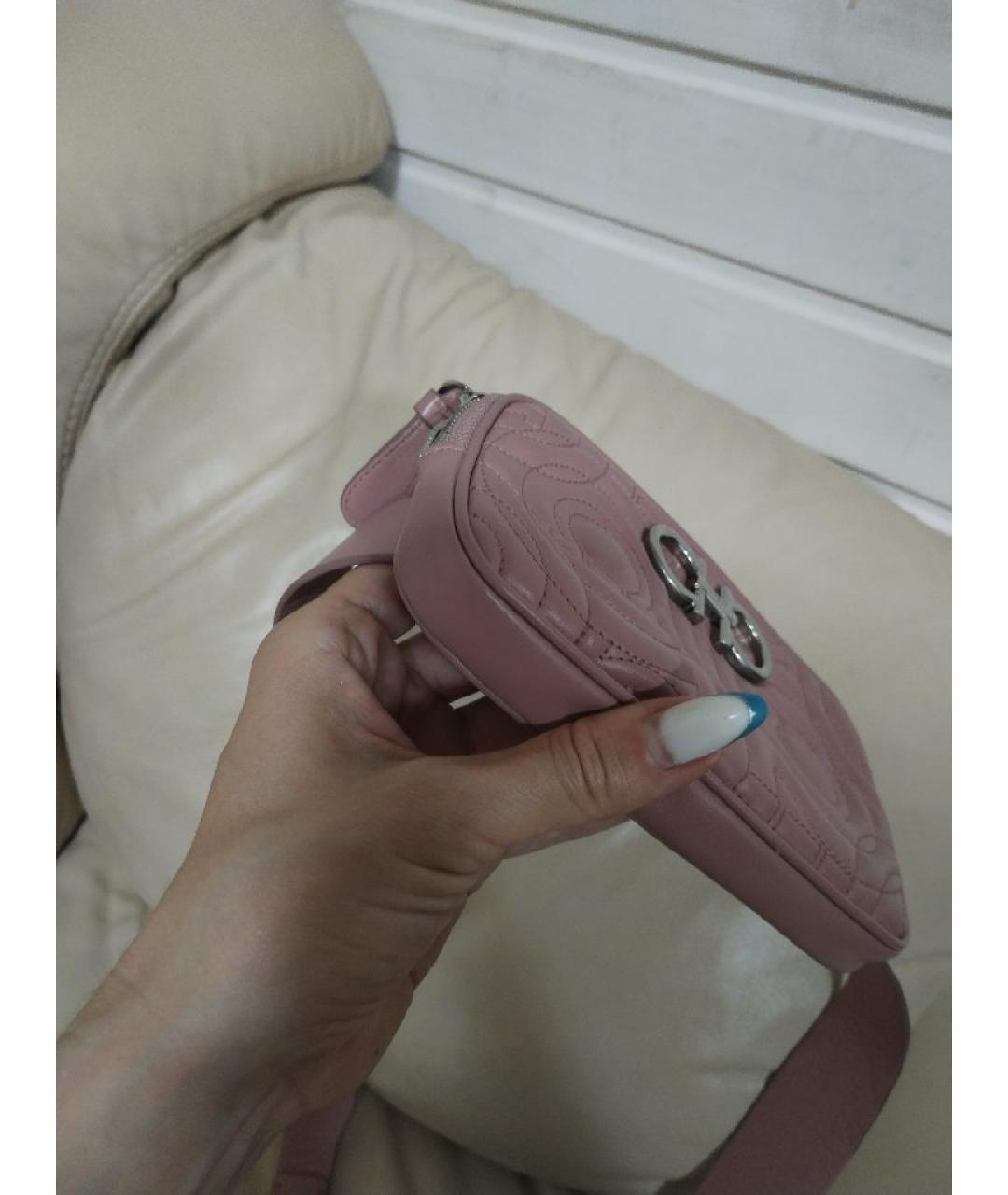 FERRAGAMO Кожаная поясная сумка, фото 3