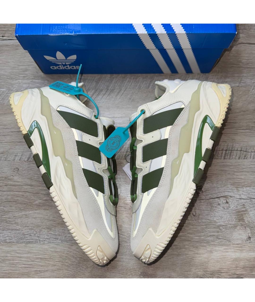 ADIDAS Серые замшевые низкие кроссовки / кеды, фото 9