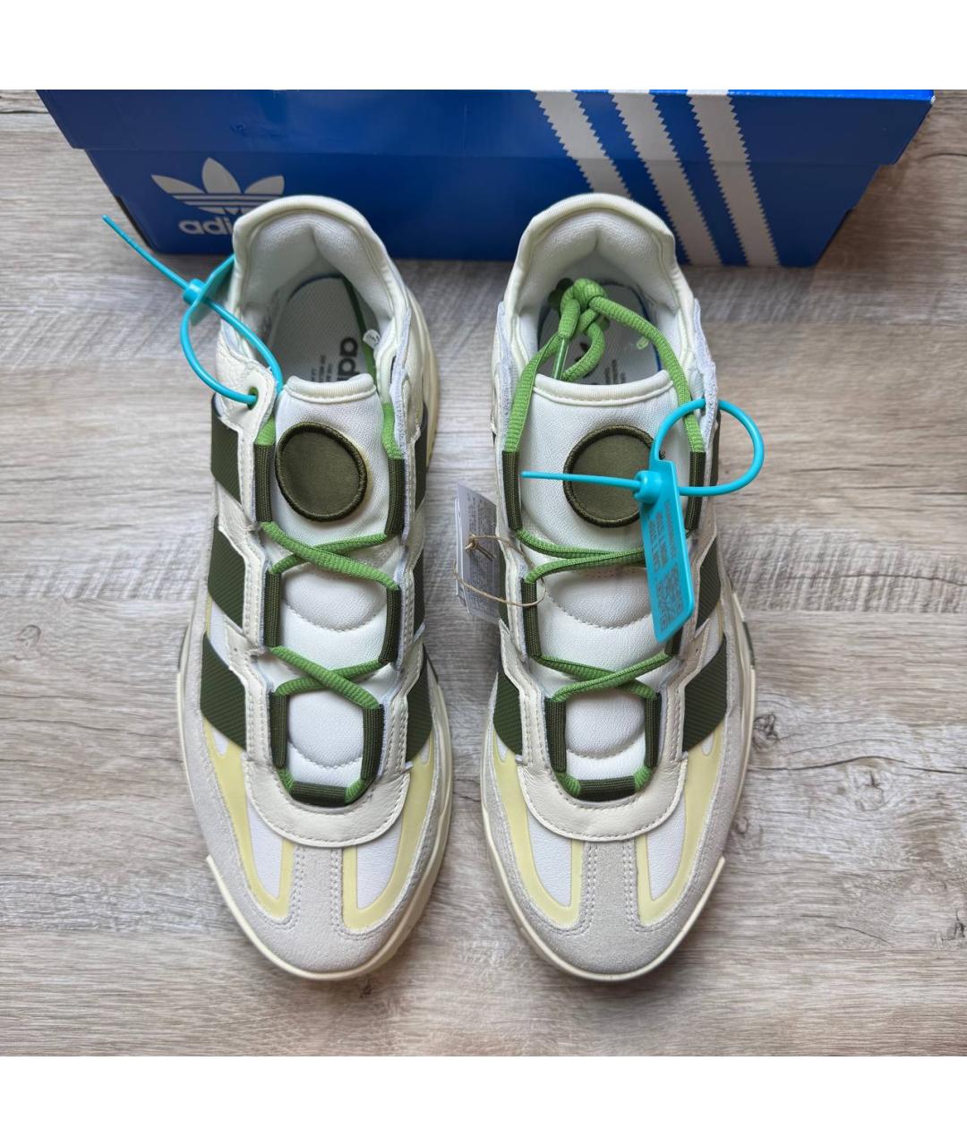 ADIDAS Серые замшевые низкие кроссовки / кеды, фото 5