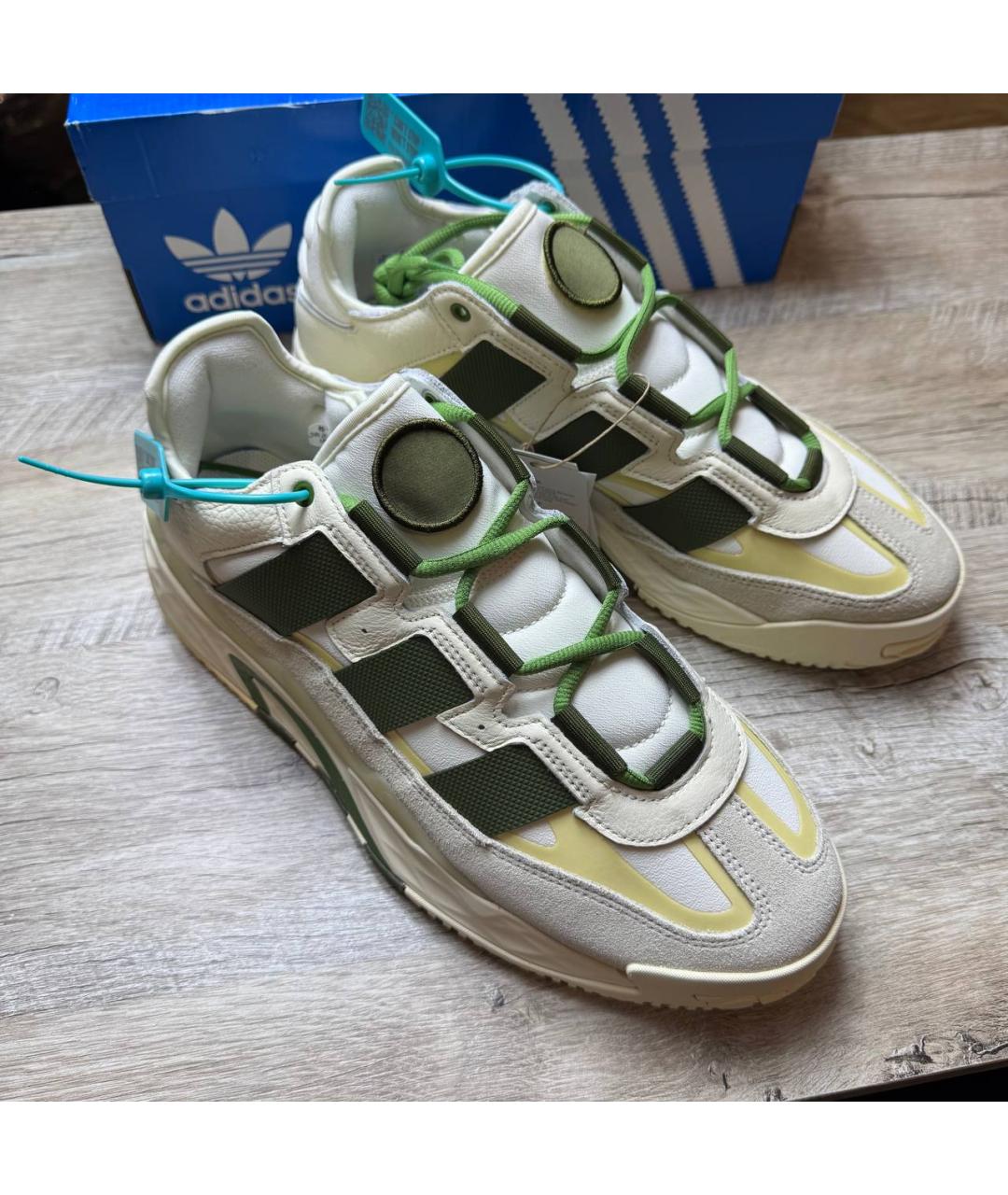 ADIDAS Серые замшевые низкие кроссовки / кеды, фото 7