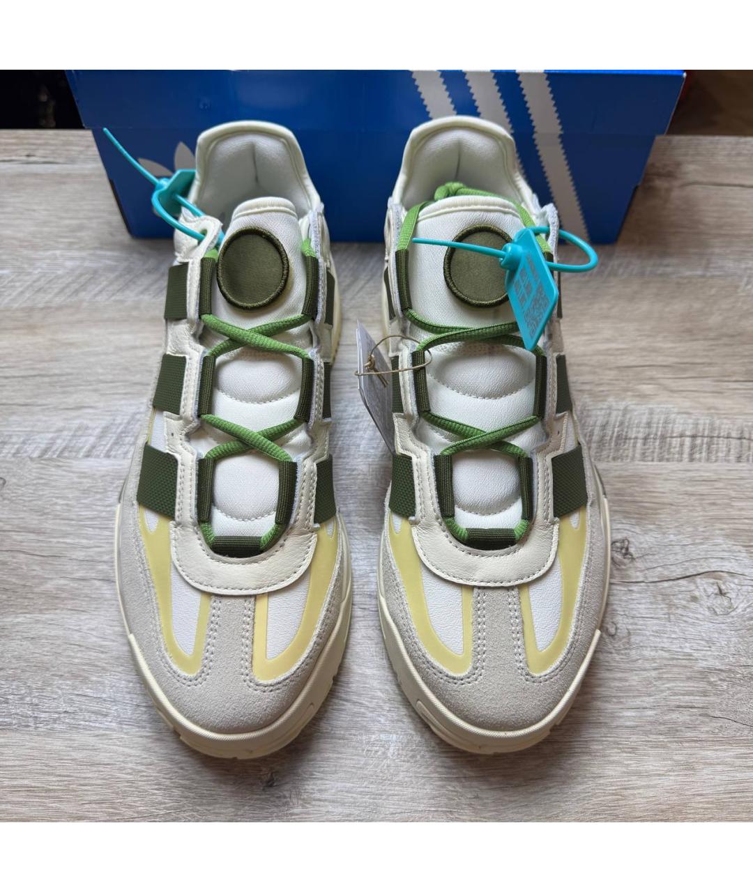 ADIDAS Серые замшевые низкие кроссовки / кеды, фото 4