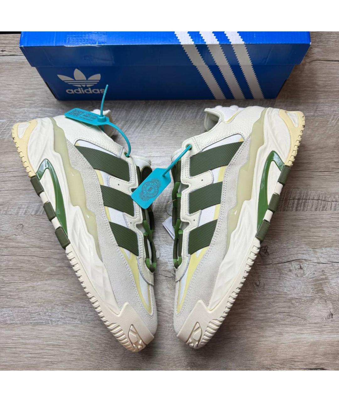 ADIDAS Серые замшевые низкие кроссовки / кеды, фото 2