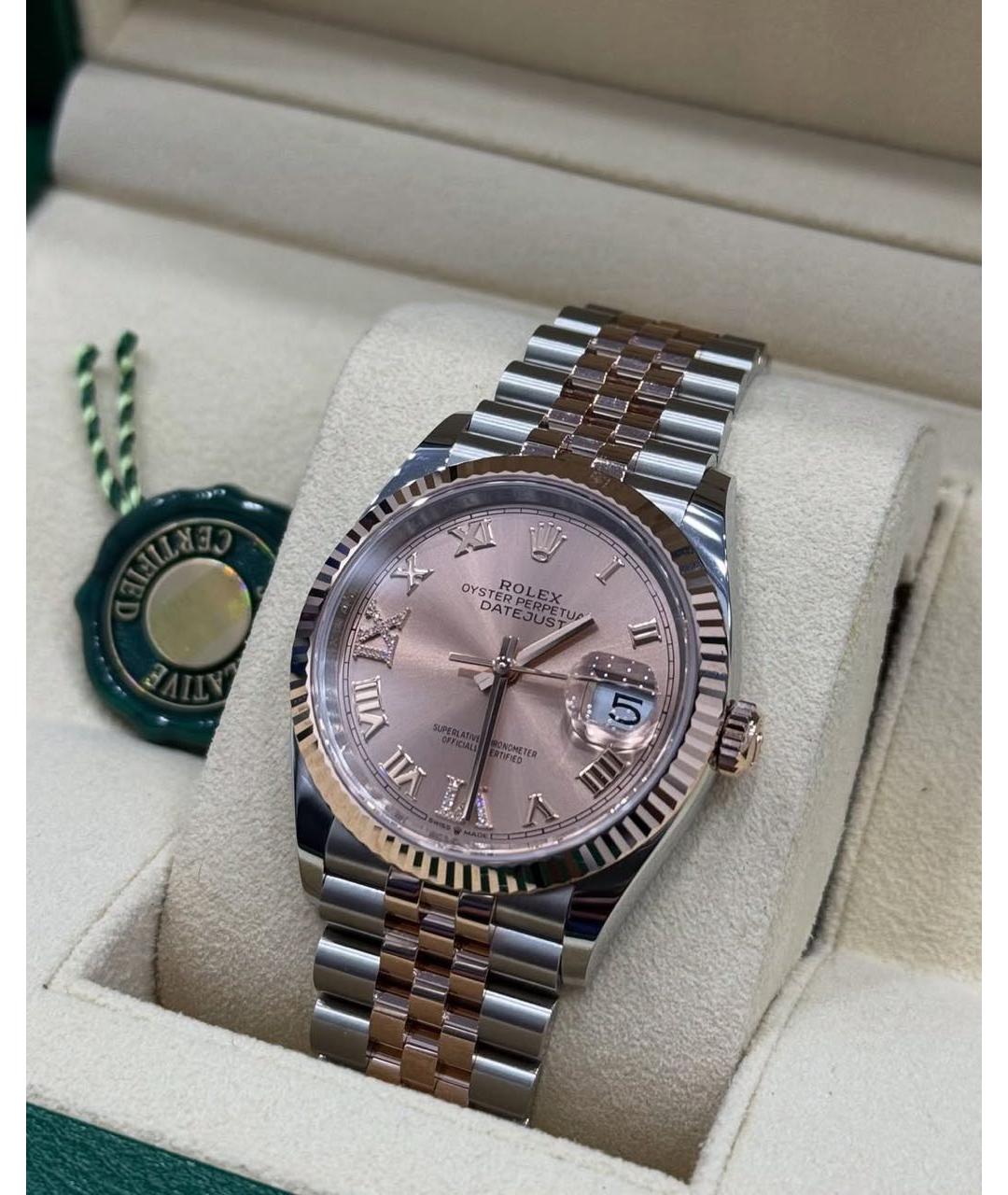 ROLEX Часы из розового золота, фото 2