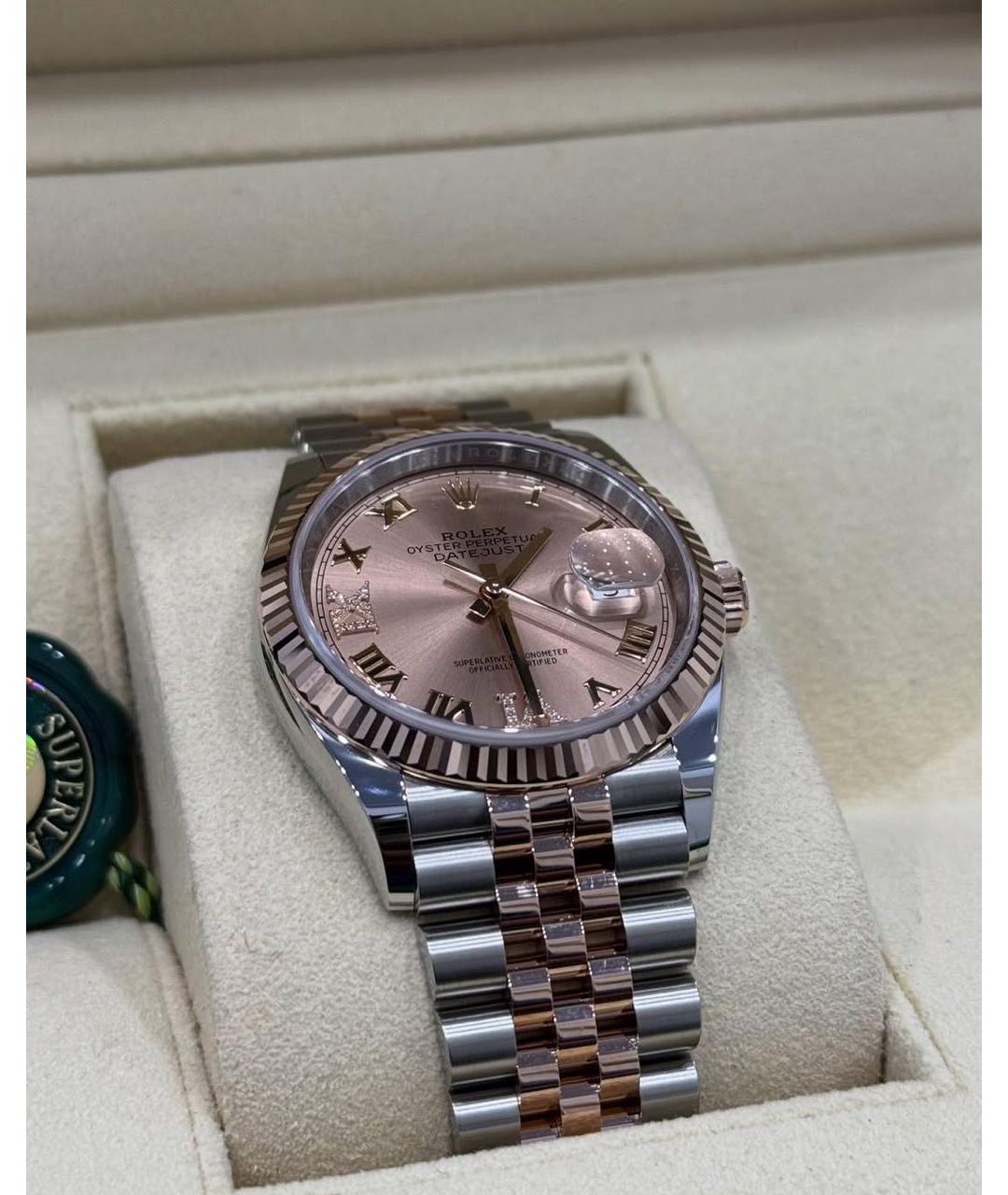 ROLEX Часы из розового золота, фото 3