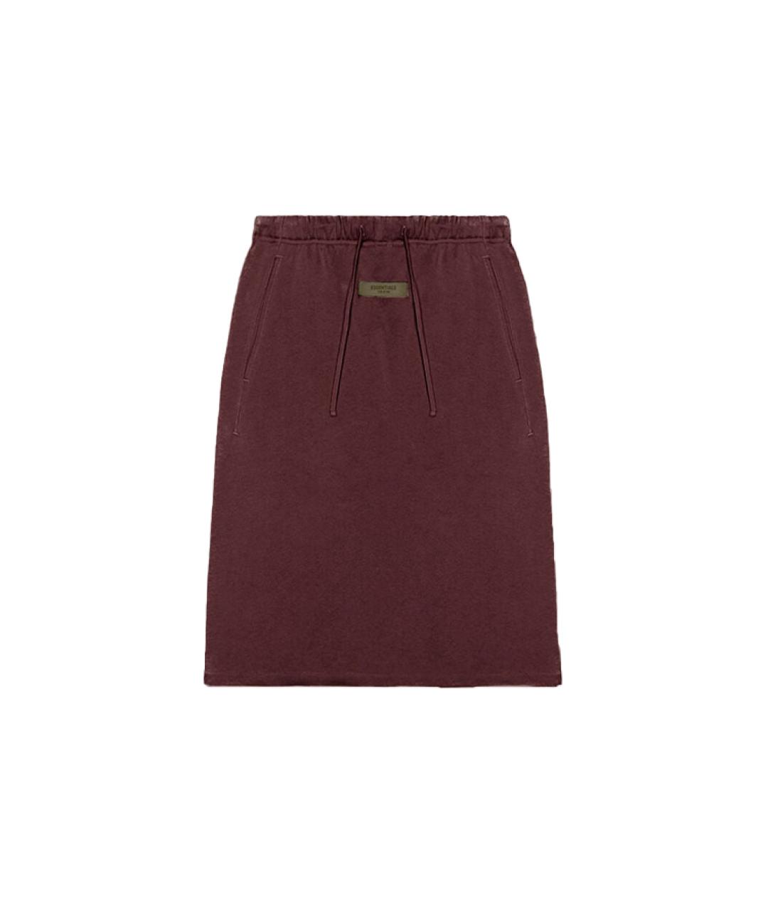 FEAR OF GOD ESSENTIALS Фиолетовая юбка-шорты, фото 1