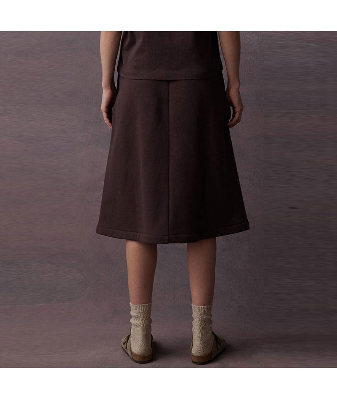 FEAR OF GOD ESSENTIALS Фиолетовая юбка-шорты, фото 3