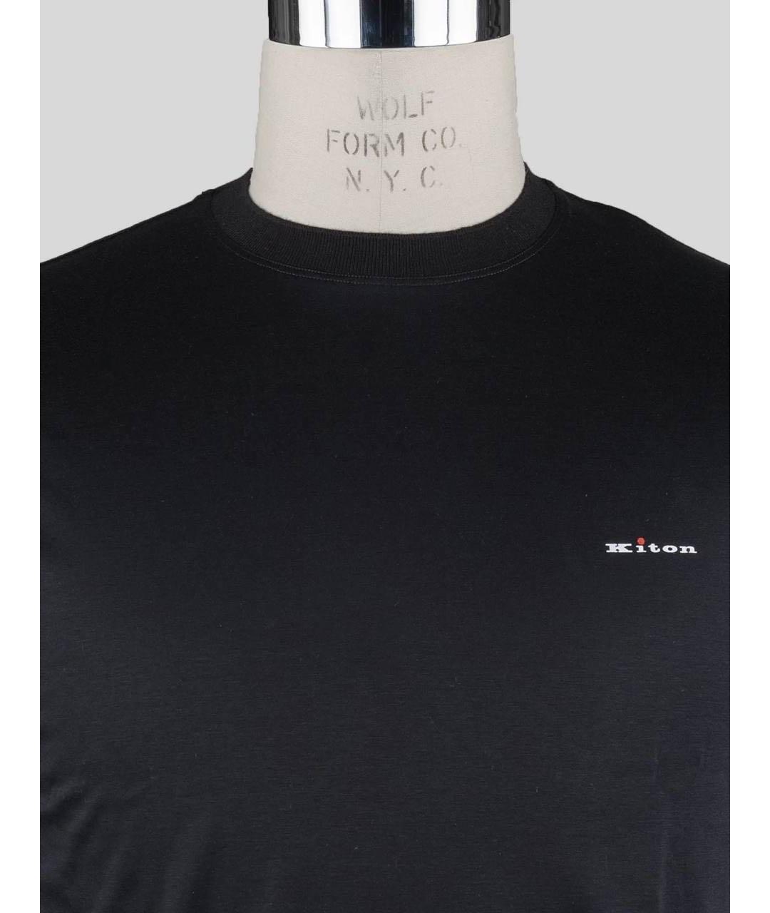 BRIONI Черная футболка, фото 4