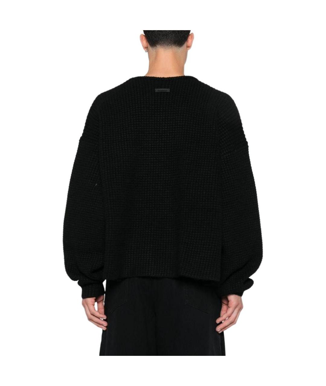 FEAR OF GOD ESSENTIALS Черный кардиган, фото 5
