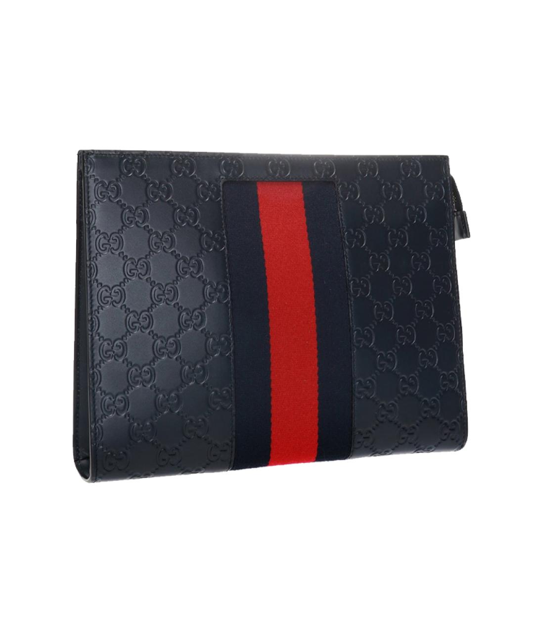 GUCCI Темно-синяя папка для документов, фото 2