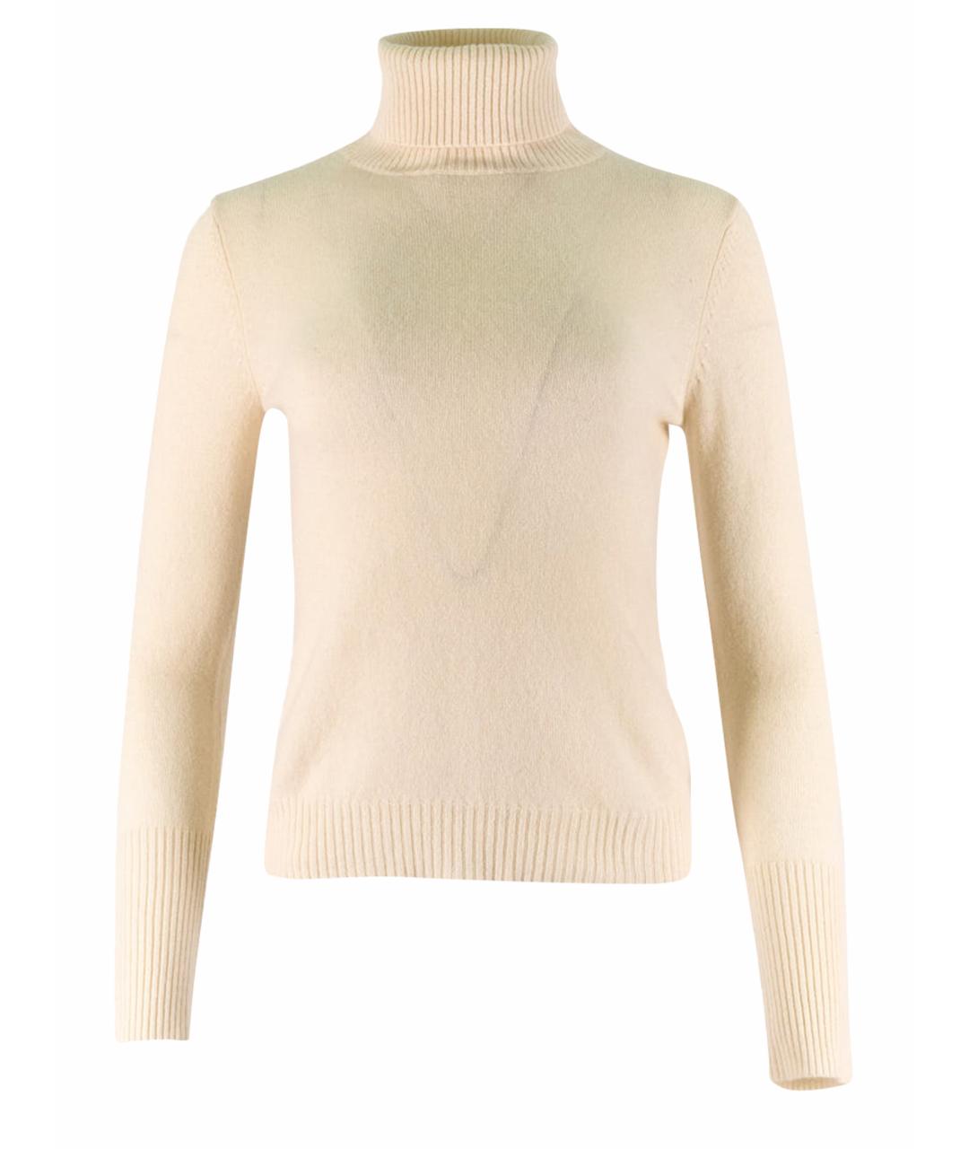 WEEKEND MAX MARA Бежевая кашемировая водолазка, фото 1