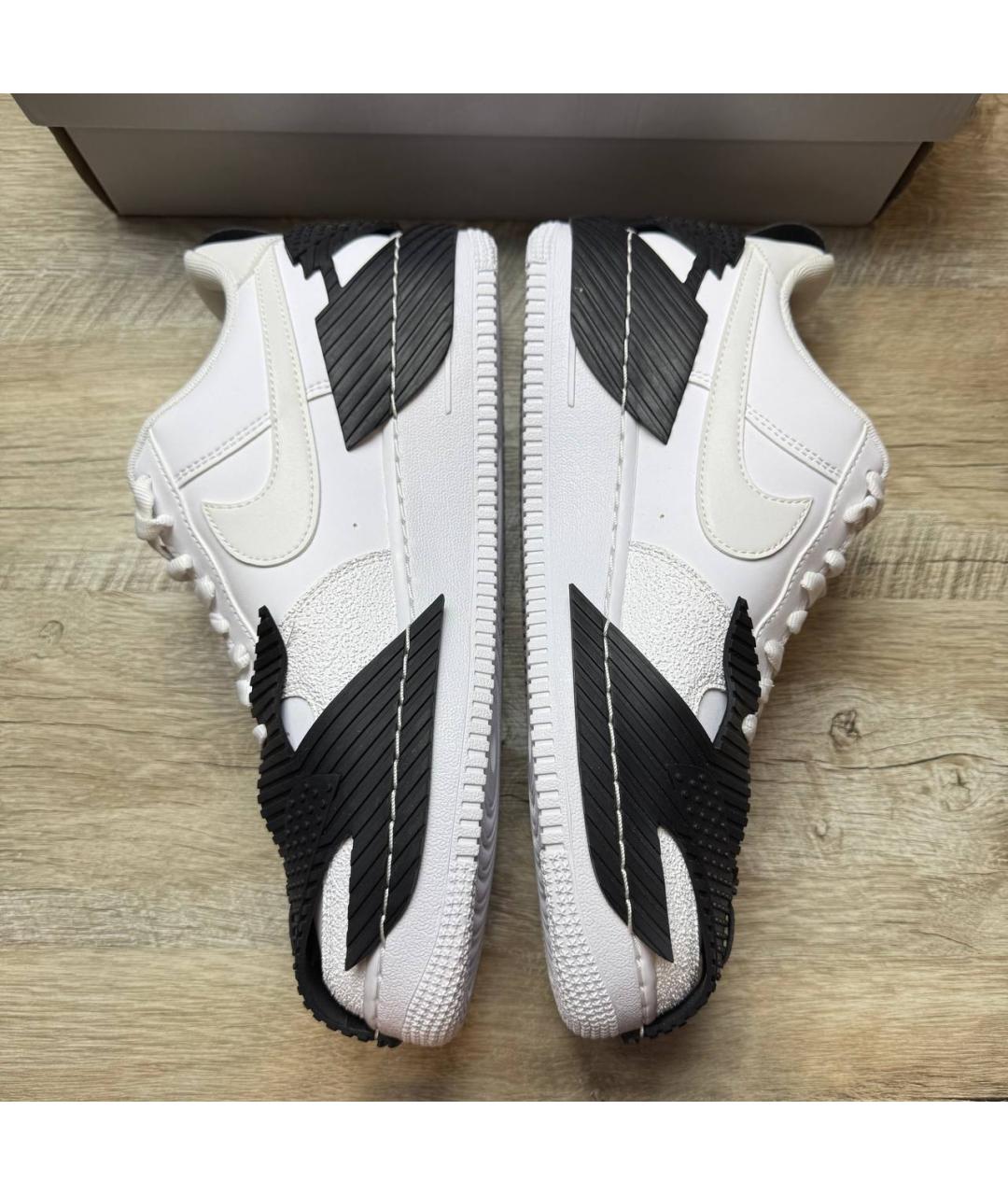 NIKE Белые кожаные низкие кроссовки / кеды, фото 8