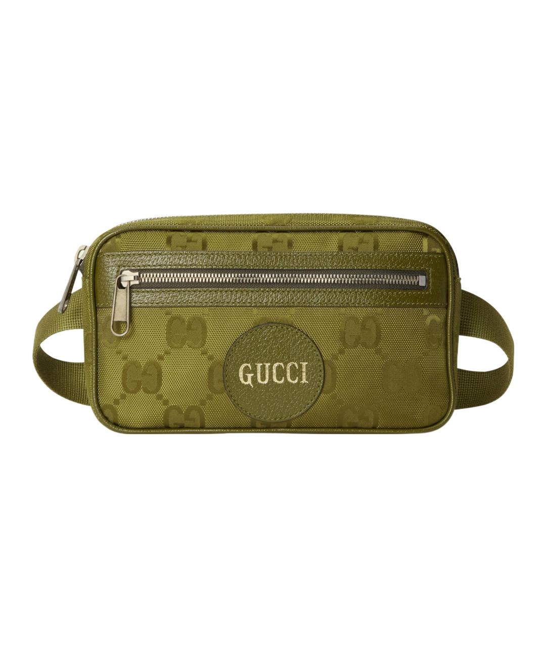GUCCI Зеленая барсетка, фото 1
