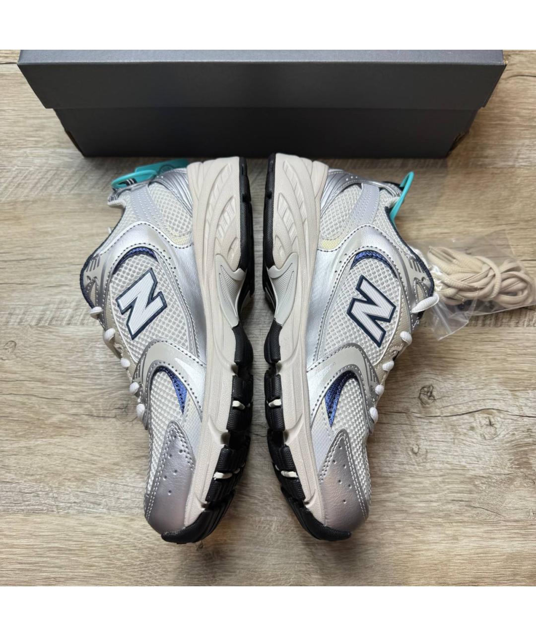 NEW BALANCE Серые кроссовки, фото 6