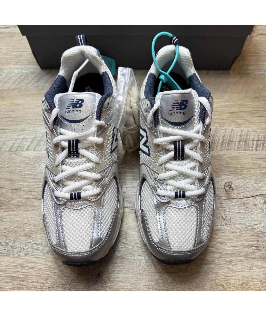 NEW BALANCE Серые кроссовки, фото 3